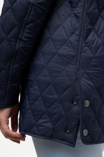Plus size veliki brojevi Jakna lagana štepana s kariranom podstavom za punije