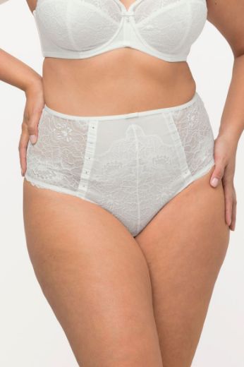 Plus size veliki brojevi Gaćice s čipkastim detaljima za punije