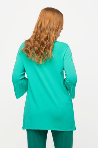 Plus size veliki brojevi Majica 3/4 rukava V ovratnika za punije