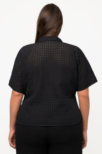 Plus size veliki brojevi Bluza kratkih rukava V ovratnika za punije