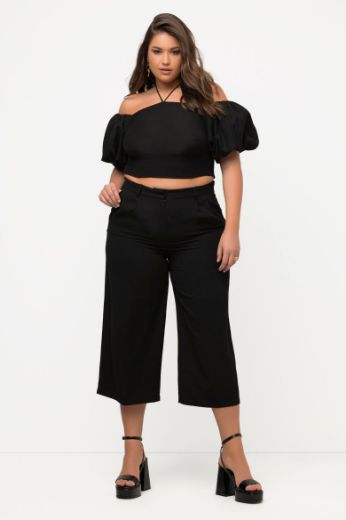 Plus size veliki brojevi Bluza kraćeg kroja za punije