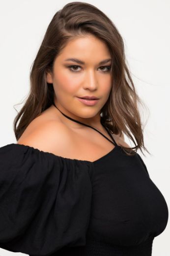 Plus size veliki brojevi Bluza kraćeg kroja za punije