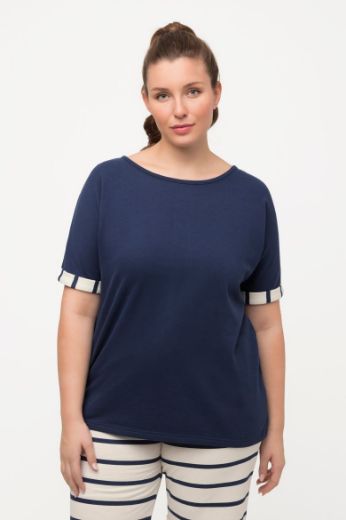 Plus size veliki brojevi Majica kratkih rukava okruglog ovratnika za punije