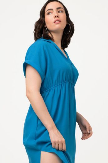 Plus size veliki brojevi Haljina maxi V ovratnika za punije