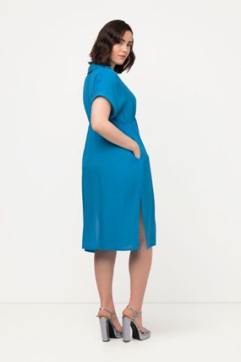 Plus size veliki brojevi Haljina maxi V ovratnika za punije