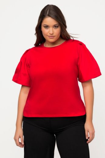 Plus size veliki brojevi Majica kratkih rukava okruglog ovratnika za punije