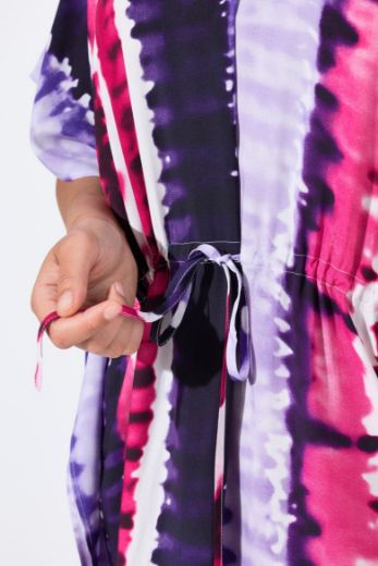 Plus size veliki brojevi Haljina s printom za punije