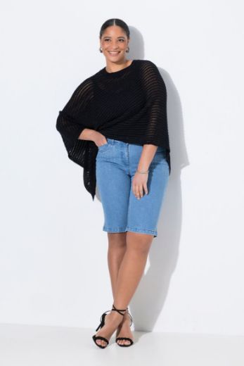 Plus size veliki brojevi Traperice kratkih nogavica za punije