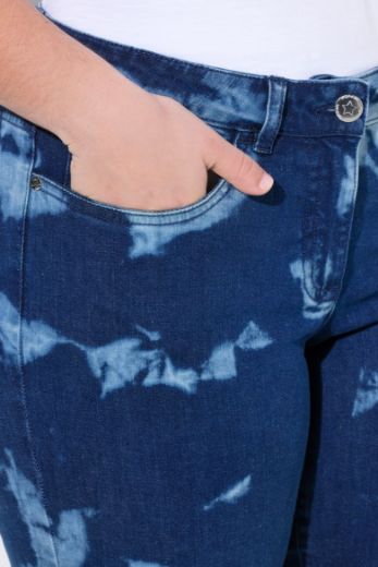 Plus size veliki brojevi Traperice kratkih nogavica za punije