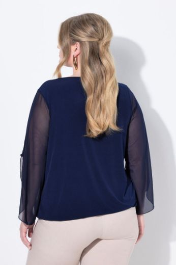 Plus size veliki brojevi Bluza mrežasta za punije