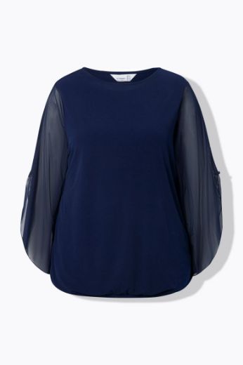 Plus size veliki brojevi Bluza mrežasta za punije