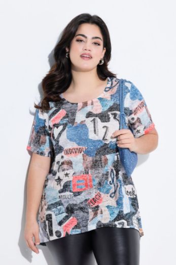 Plus size veliki brojevi Majica kratkih rukava za punije