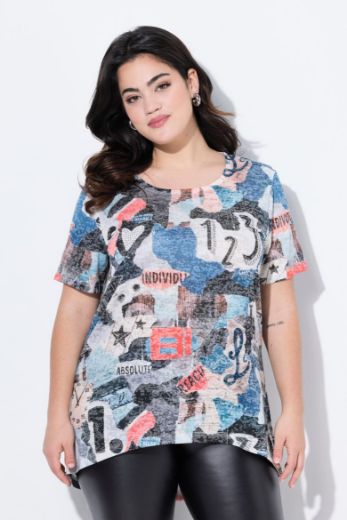 Plus size veliki brojevi Majica kratkih rukava za punije