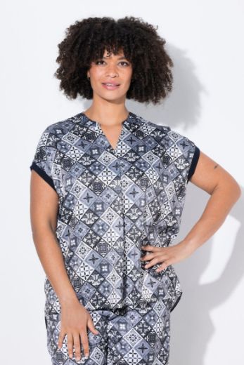 Plus size veliki brojevi Bluza od satena za punije