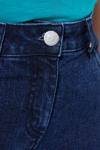 Plus size veliki brojevi Traperice s dodatkom ukrasnih kamenčića za punije