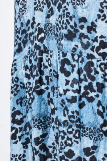 Plus size veliki brojevi Haljina s leopard uzorkom za punije