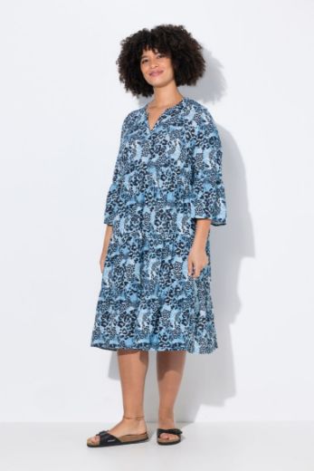 Plus size veliki brojevi Haljina s leopard uzorkom za punije