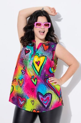 Plus size veliki brojevi Bluza bez rukava za punije