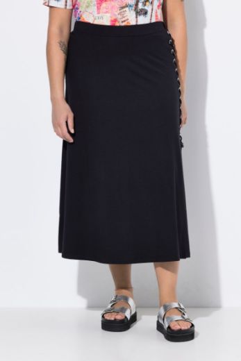 Plus size veliki brojevi Suknja s ukrasnim vezicama za punije