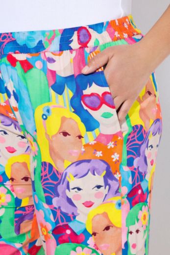 Plus size veliki brojevi Hlače širokih nogavica za punije