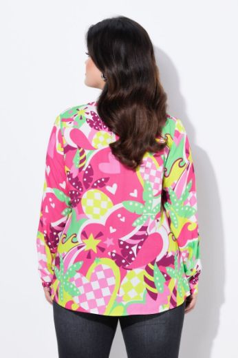 Plus size veliki brojevi Bluza s uzorkom papige za punije