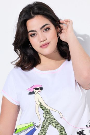Plus size veliki brojevi Majica kratkih rukava za punije