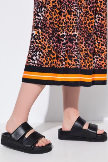 Plus size veliki brojevi Suknja s leopard uzorkom za punije
