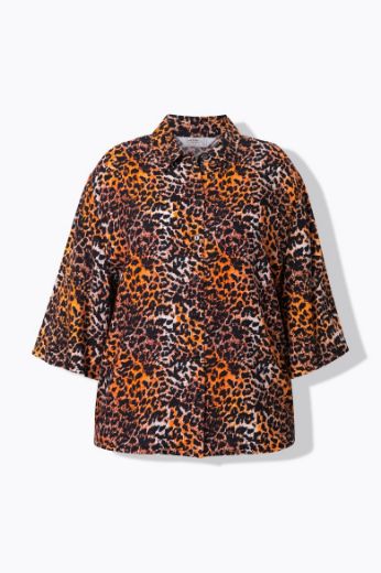 Plus size veliki brojevi Bluza s leopard uzorkom za punije