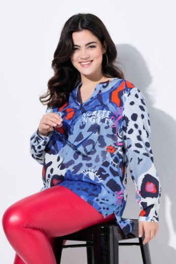 Plus size veliki brojevi Bluza s leopard uzorkom za punije