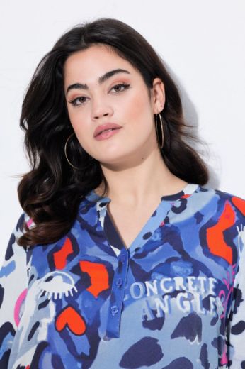 Plus size veliki brojevi Bluza s leopard uzorkom za punije