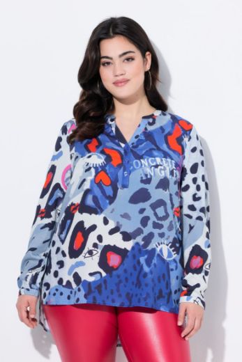 Plus size veliki brojevi Bluza s leopard uzorkom za punije