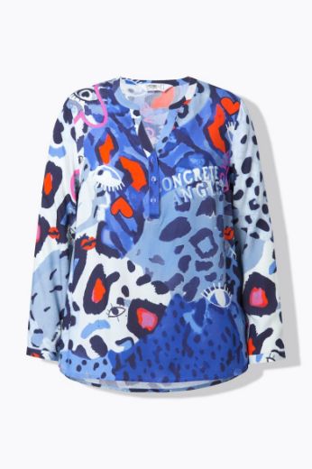 Plus size veliki brojevi Bluza s leopard uzorkom za punije