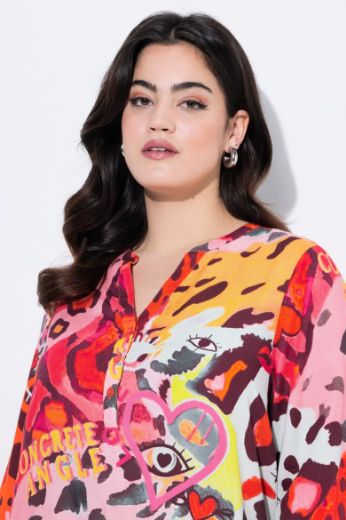 Plus size veliki brojevi Bluza s leopard uzorkom za punije