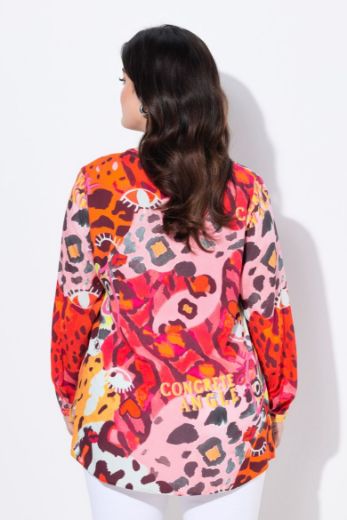 Plus size veliki brojevi Bluza s leopard uzorkom za punije