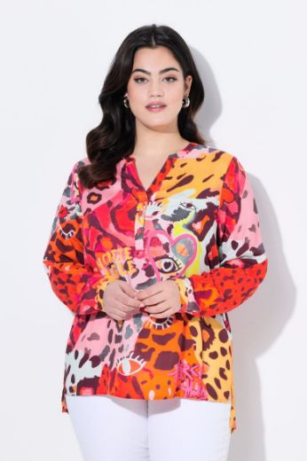 Plus size veliki brojevi Bluza s leopard uzorkom za punije