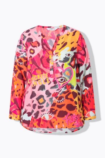 Plus size veliki brojevi Bluza s leopard uzorkom za punije