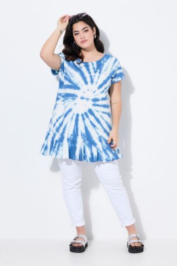 Plus size veliki brojevi Majica kratkih rukava okruglog ovratnika za punije