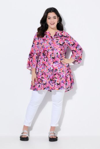 Plus size veliki brojevi Tunika bluza za punije