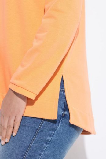 Plus size veliki brojevi Majica dugih rukava V ovratnika za punije