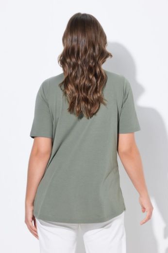 Plus size veliki brojevi Majica kratkih rukava okruglog ovratnika za punije