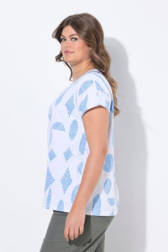 Plus size veliki brojevi Majica kratkih rukava okruglog ovratnika za punije