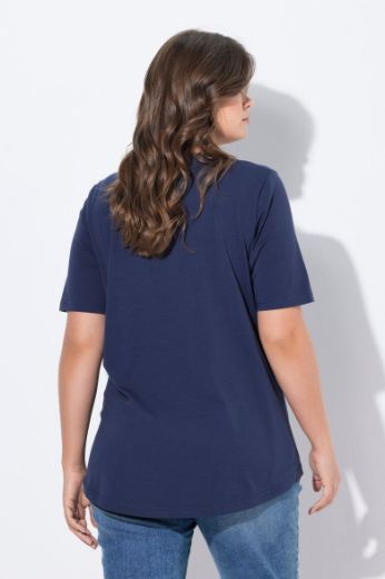 Plus size veliki brojevi Majica kratkih rukava okruglog ovratnika za punije