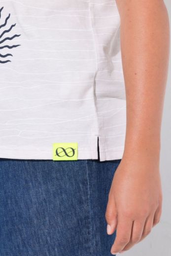 Plus size veliki brojevi Majica kratkih rukava okruglog ovratnika za punije
