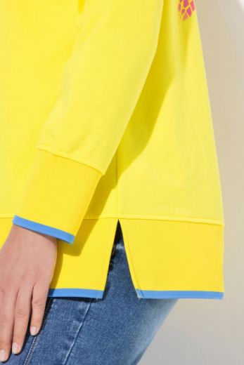 Plus size veliki brojevi Majica dugih rukava okruglog ovratnika za punije
