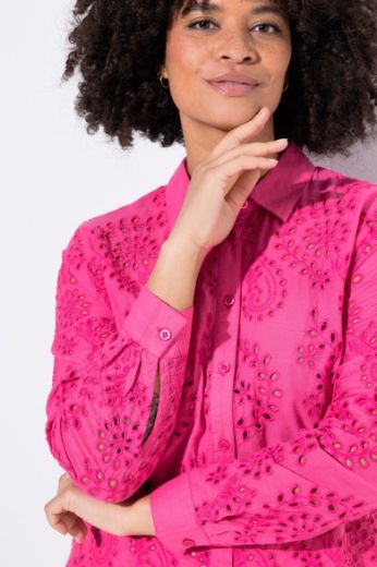 Plus size veliki brojevi Bluza s  ukrasnim vezom za punije