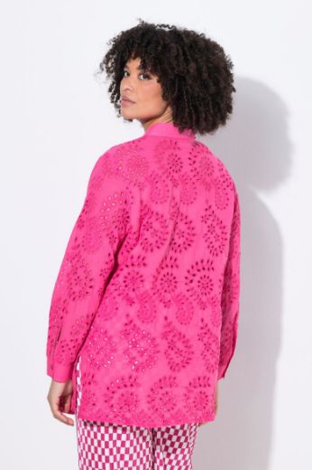 Plus size veliki brojevi Bluza s  ukrasnim vezom za punije