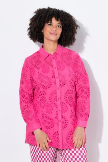 Plus size veliki brojevi Bluza s  ukrasnim vezom za punije
