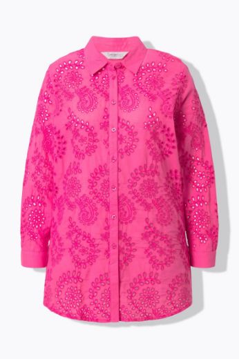 Plus size veliki brojevi Bluza s  ukrasnim vezom za punije