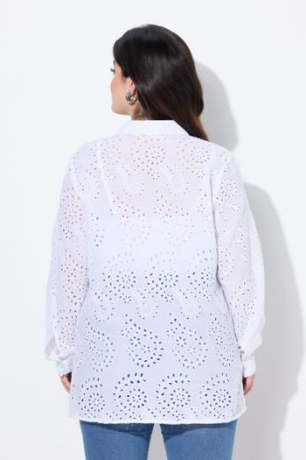 Plus size veliki brojevi Bluza s  ukrasnim vezom za punije