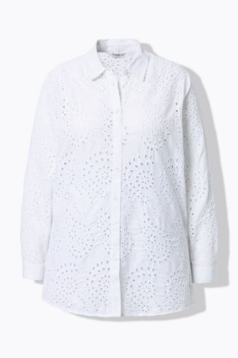 Plus size veliki brojevi Bluza s  ukrasnim vezom za punije